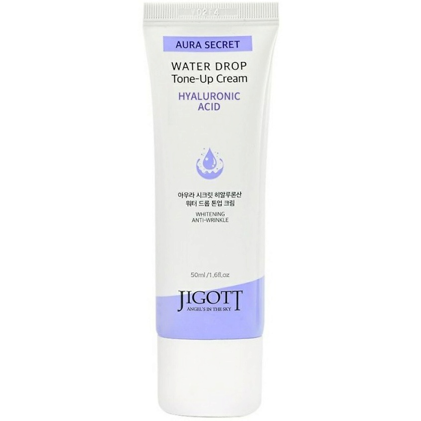 Изображение товара JIGOTT Увлажняющий и выравнивающий тон крем для лица с гиалуроновой кислотой, 50 мл