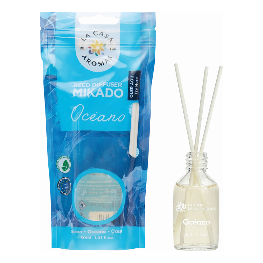 Изображение товара Ароматический диффузор МИКАДО Океан 30 мл современный стиль экологичный