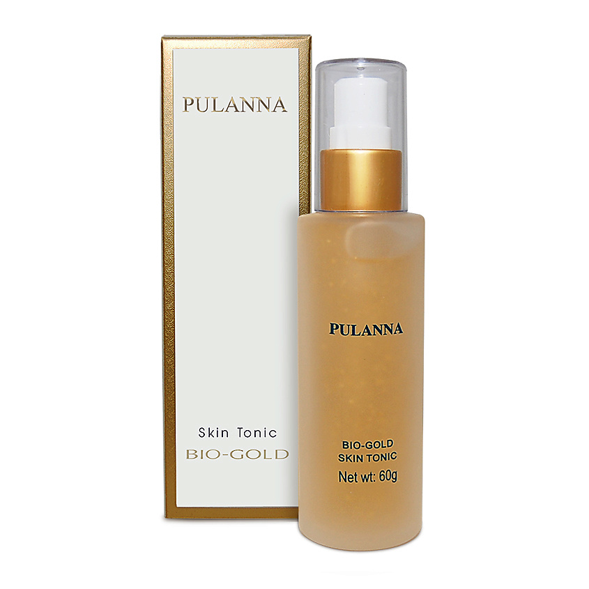 Изображение товара ПУЛАННА антивозрастной тоник для лица с золотом пептидами и гиалуроновой кислотой 60 мл