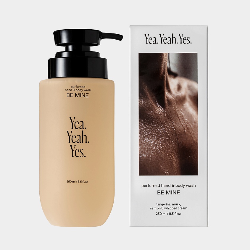 Изображение товара YEA. YEAH. YES. Парфюмированный гель для тела и рук BE MINE, 250 мл