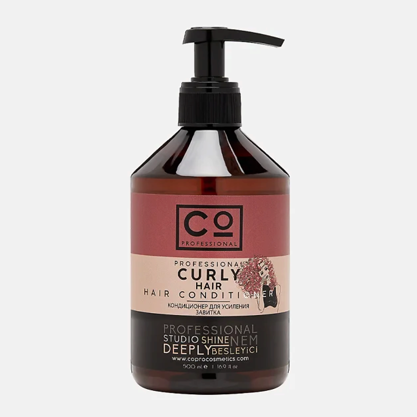 Изображение товара CO PROFESSIONAL Кондиционер для кудрявых и вьющихся волос Curly Hair Conditioner, 500 мл