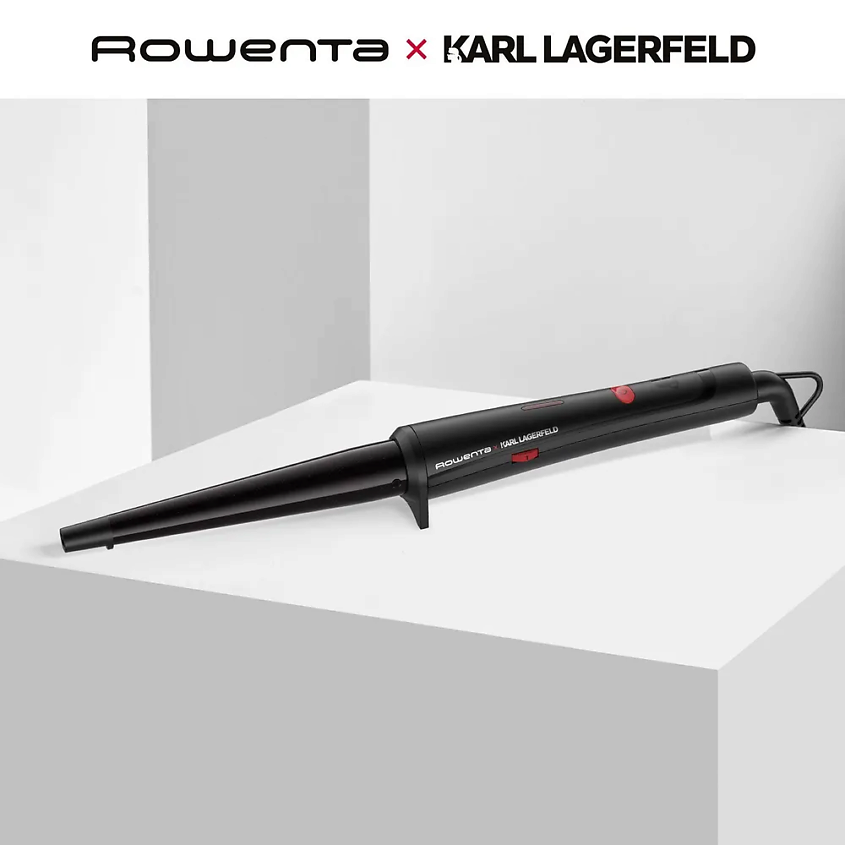 Изображение товара Конусная плойка для волос Rowenta Karl Lagerfeld CF324LF0 с керамическим покрытием