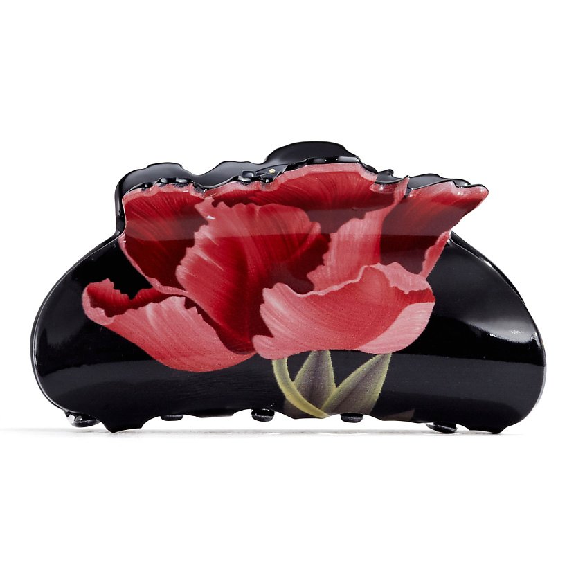 Изображение товара NOTHING BUT LOVE Заколка-краб "Последняя камелия", Черный