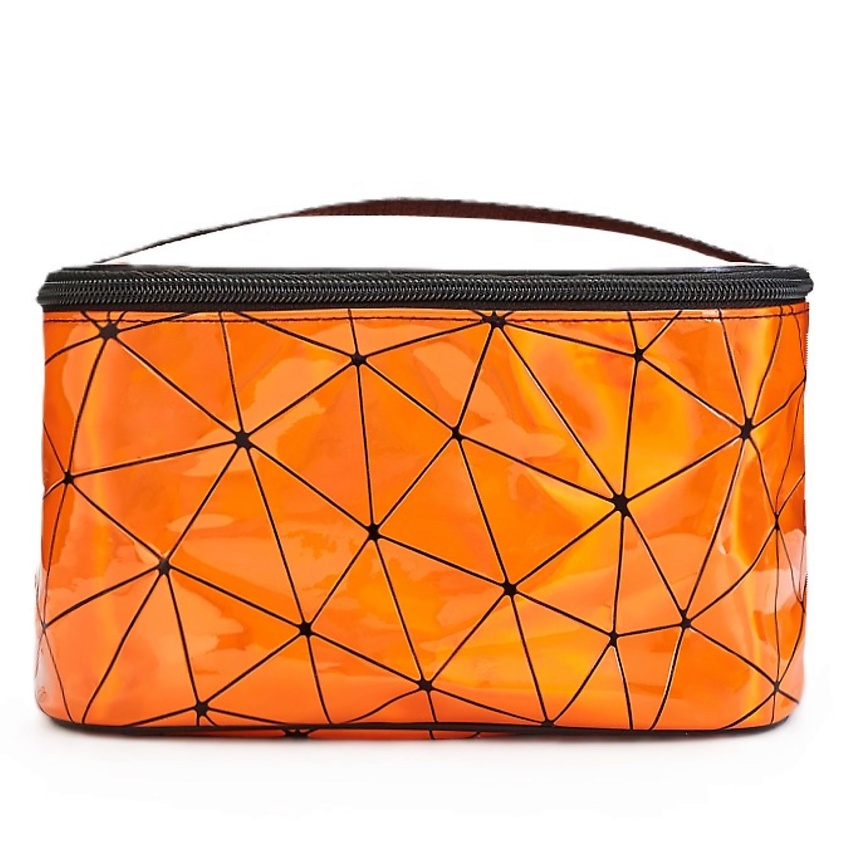 Изображение товара KOSMOSHTUCHKI Косметичка-торба НЕОН средняя Стекло битое большое, Оранжевый