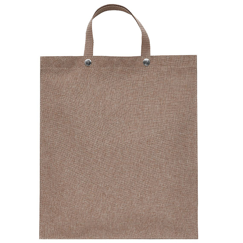 Изображение товара FORTE Сумка для покупок шоппер с карманом и широким дном, Бежевый