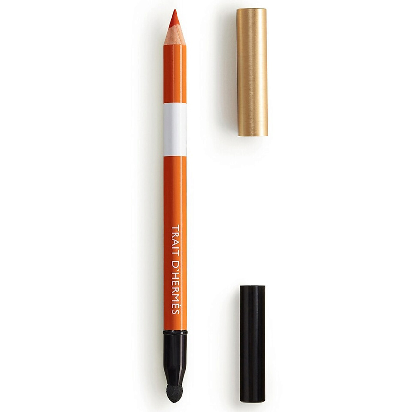 Изображение товара HERMES Карандаш для глаз Trait с аппликатором для растушевки, 33 Orange Boîte