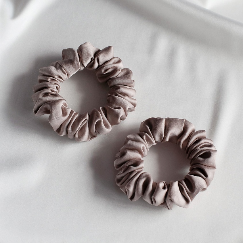 Изображение товара 8 HORAS OF SILK Набор из 2 средних резинок тенсель, Dark Sand