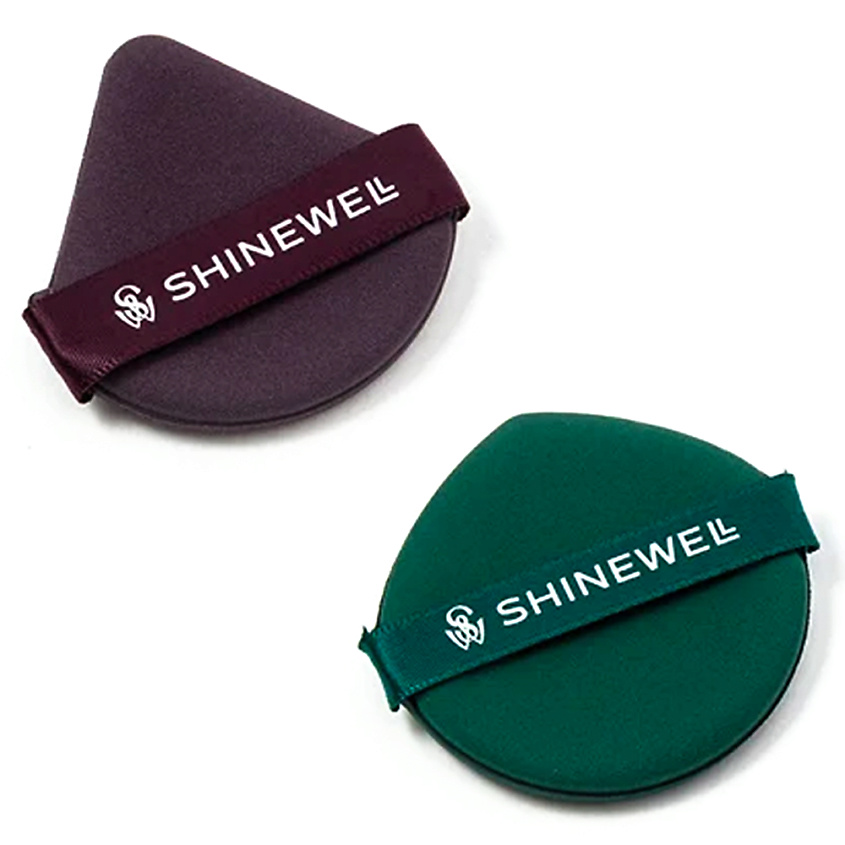 Изображение товара Набор спонжей для макияжа SHINEWELL 2 шт мягкие и гипоаллергенные