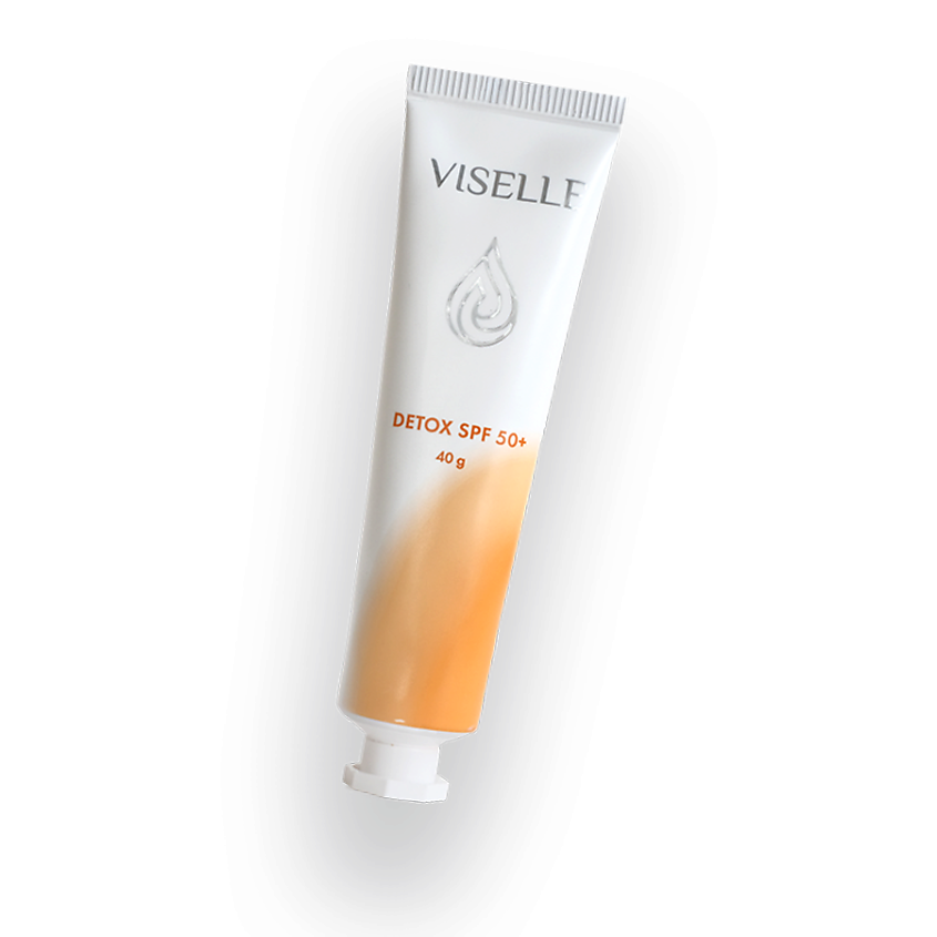 Изображение товара VISELLE Детокс SPF 50+ солнцезащитный крем для лица для взрослых и детей