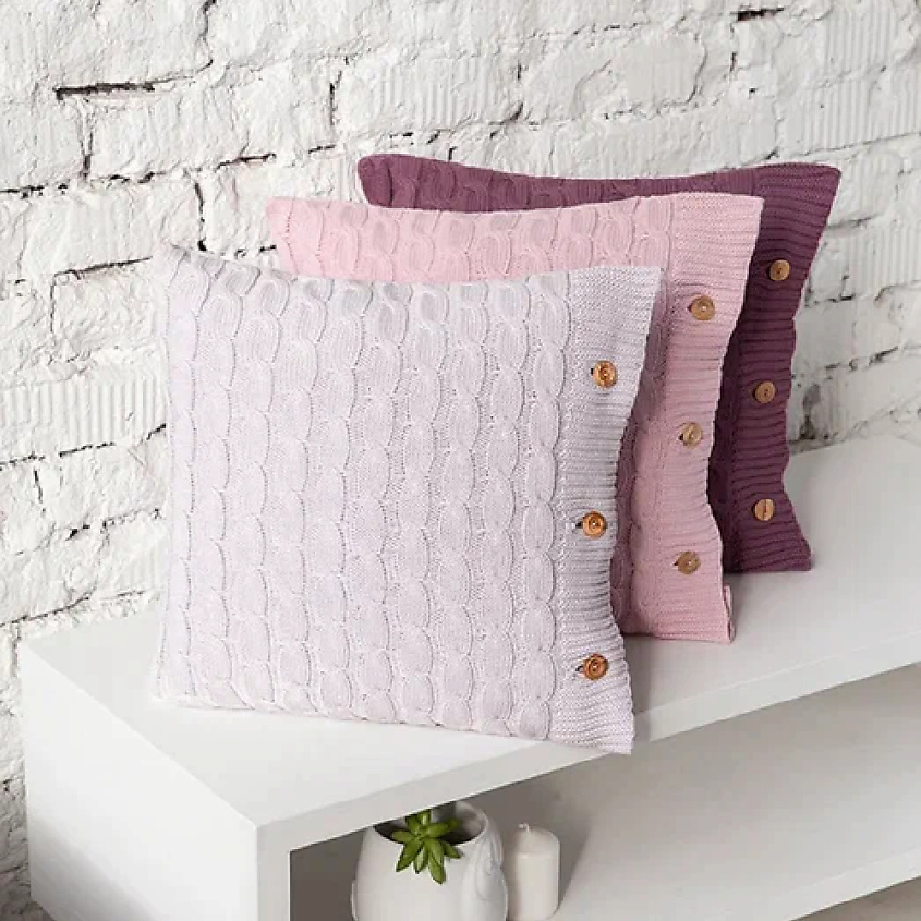 Изображение товара LUXBERRY Наволочка декоративная LUX 22, 40 x 40 см, Цвет: черничный мусс