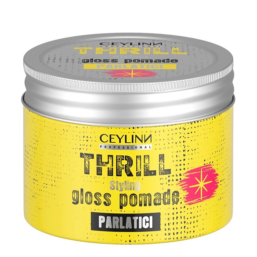 Изображение товара Воск-гель для укладки волос CEYLINN THRILL GLOSS POMADE 150 мл с глянцевым эффектом