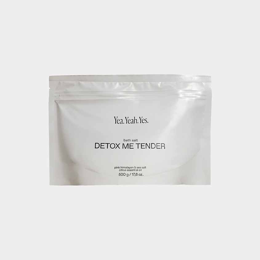Изображение товара YEA. YEAH. YES. Соль для ванны DETOX ME TENDER. BATH MEDITATION, 500 г