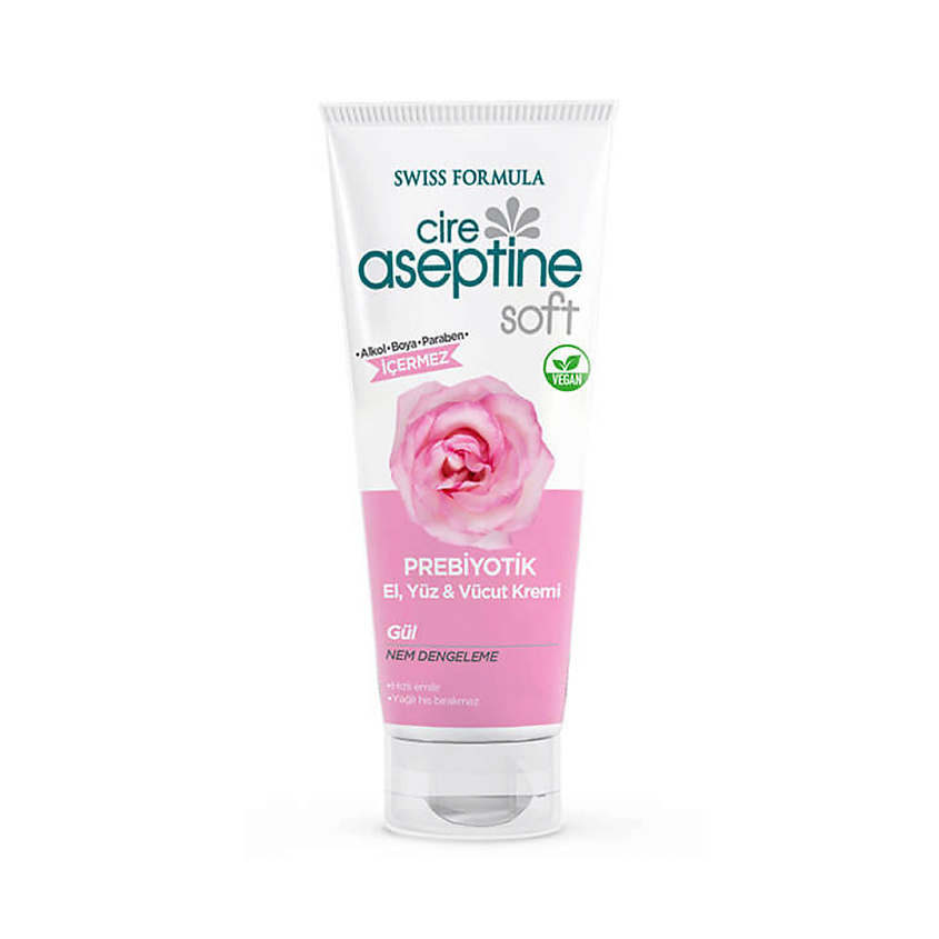 Изображение товара CIRE ASEPTINE Крем для рук с пребиотиком и экстрактом Розы Prebiotic Care Cream - Rose, 75 мл, пребиотик, роза, увлажнение, питание, витамин Е