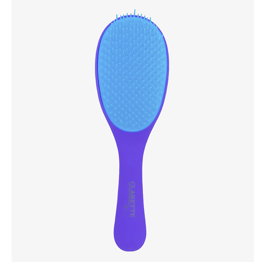 Изображение товара Расческа для распутывания волос CLARETTE Detangler Сиреневый универсальная щетка