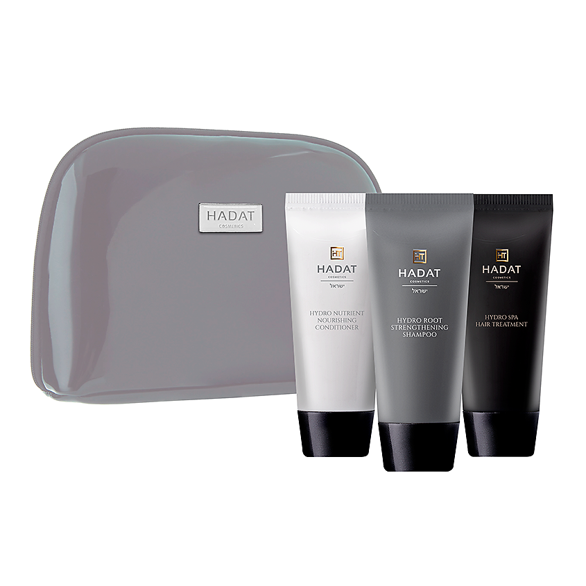 Изображение товара HADAT COSMETICS Набор для роста, шампунь 70 мл., кондиционер 70мл., маска 70 мл.