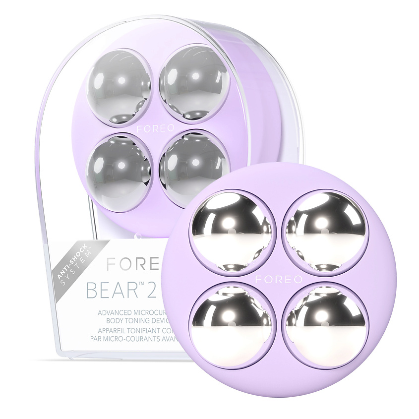 Изображение товара FOREO Bear™ 2 умные тонизирующие микротоки для тела, Сиреневый