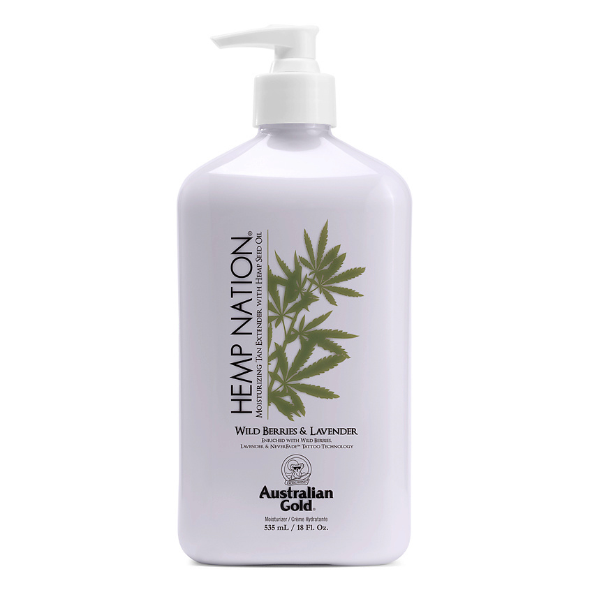 Изображение товара Australian Gold Hemp Nation Wild Berries Lavender Body Lotion 535 мл увлажнение антивозрастной эффе