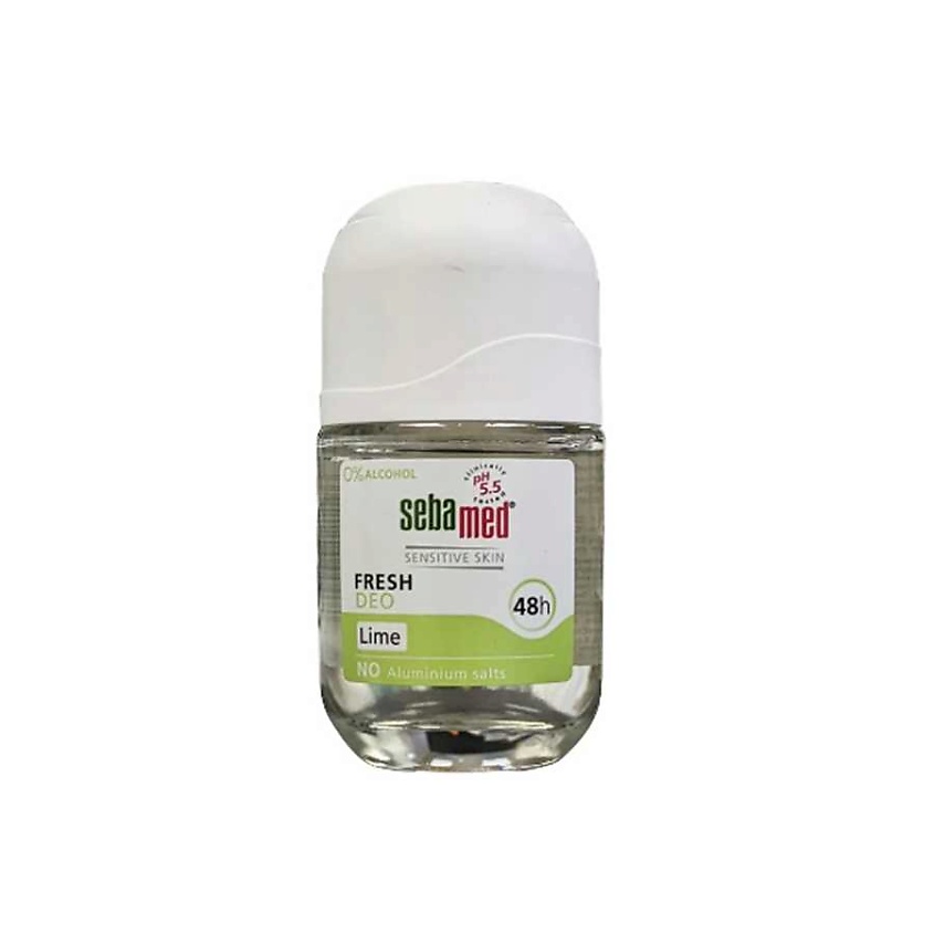 Изображение товара SEBAMED Шариковый дезодорант Fresh Lime Deo Roll-On с ароматом лайма, для чувствительной кожи, 50 мл