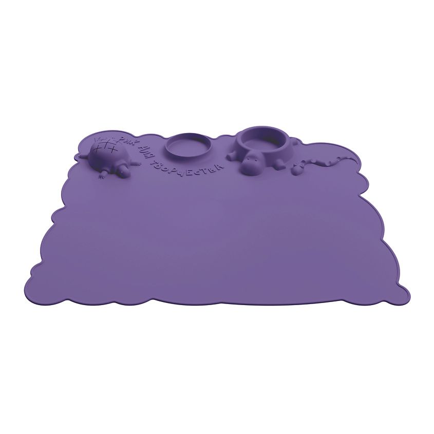 Изображение товара SILIHOME Силиконовый коврик для творчества и рисования, Цвет: фиолетовый