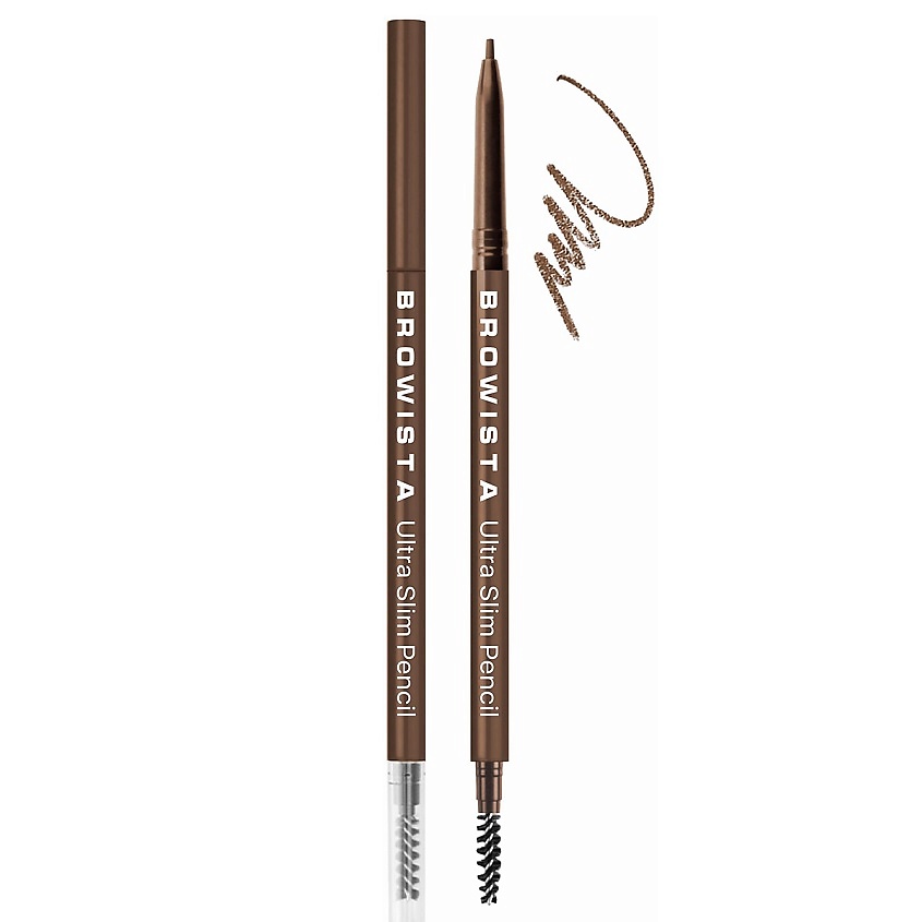 Изображение товара BELOR DESIGN Карандаш для бровей ультратонкий BROWISTA, 204 тауповый