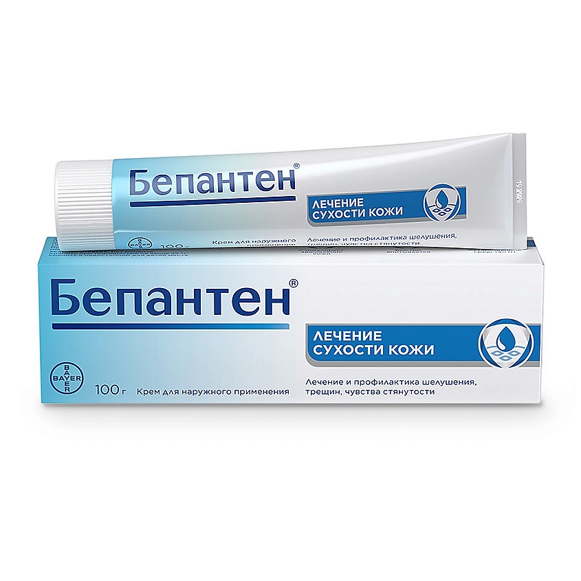 Изображение товара Бепантен крем 100 г для ухода за кожей и восстановления