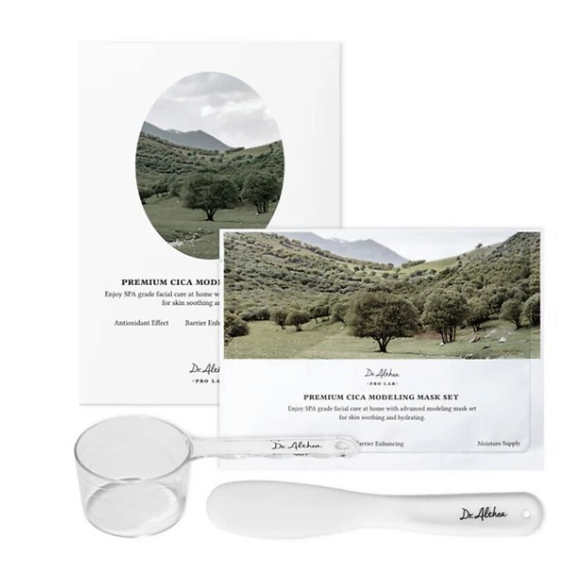 Изображение товара DR.ALTHEA Альгинатная маска для лица СИСА Premium Cica Modeling Mask Set, 1 шт.