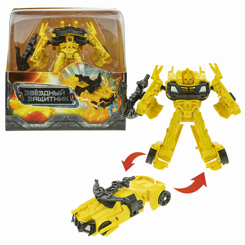 Изображение товара 1TOY Звёздный защитник Робот-трансформер, 1 шт.