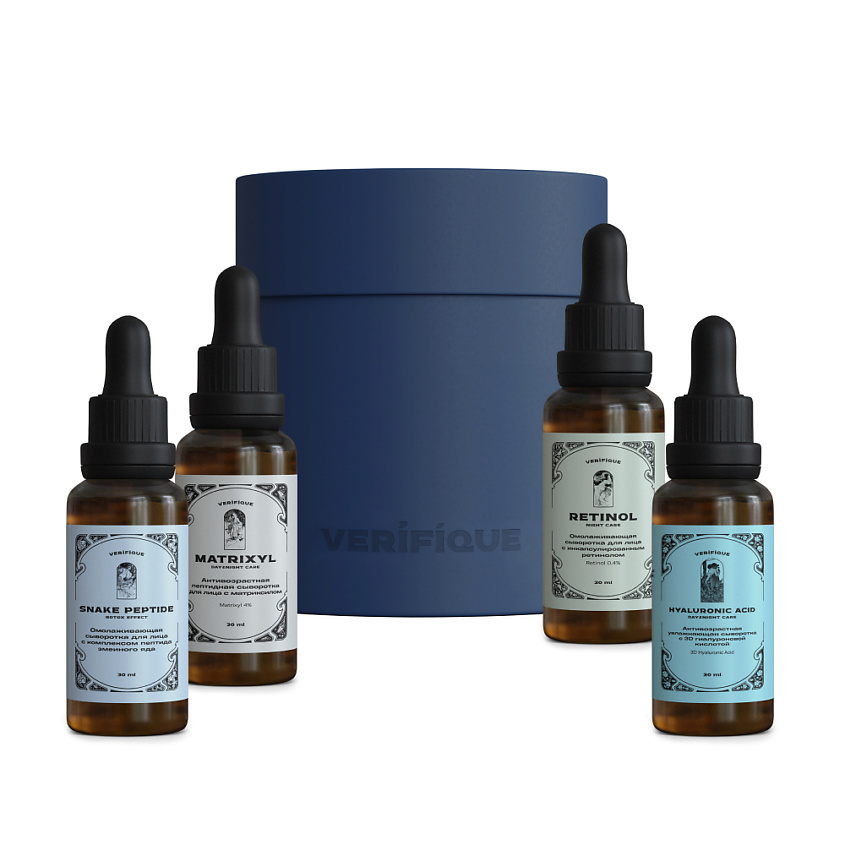 Изображение товара VERIFIQUE Подарочный антивозрастной набор сывороток для лица, 1 шт.