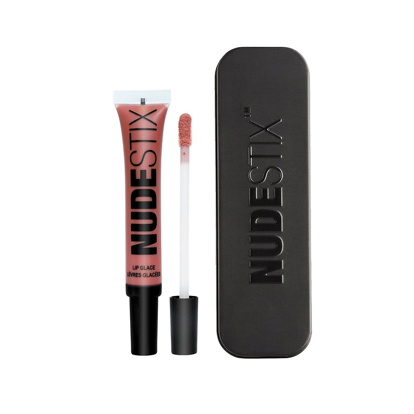 Изображение товара NUDESTIX Увлажняющий блеск-плампер для губ Lip Glace, Nude 02
