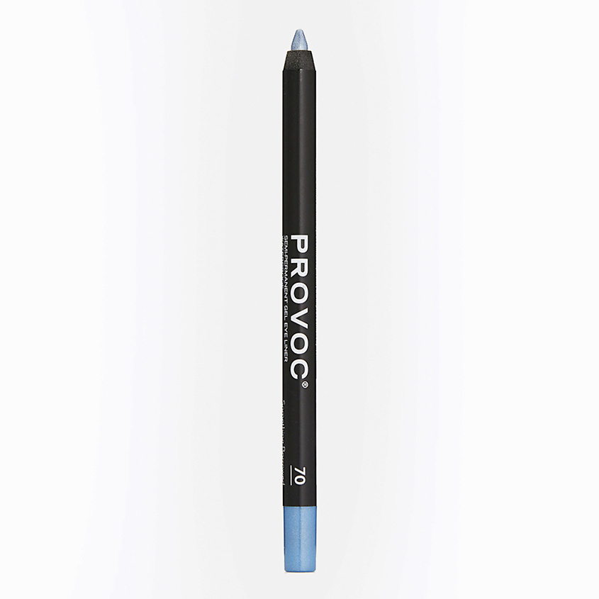 Изображение товара PROVOC Полуперманентный гелевый карандаш для глаз, Голубой