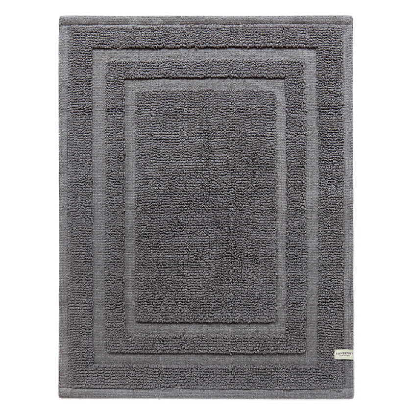 Изображение товара Коврик для ванной LUXBERRY BATH1 70x115 графитовый