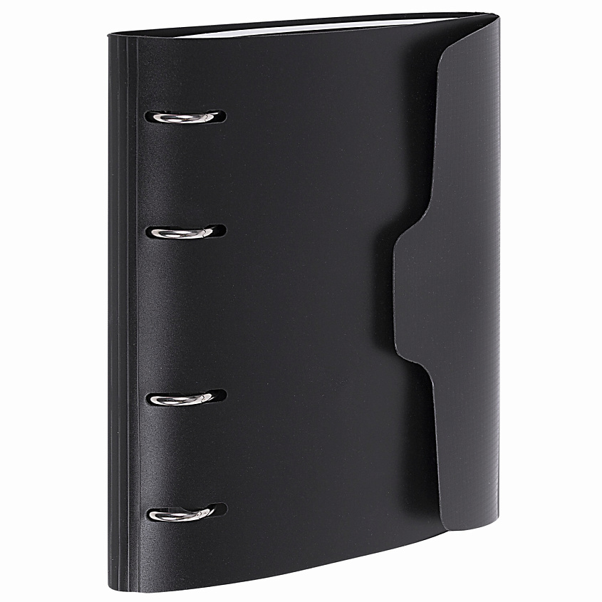 Изображение товара BRAUBERG Тетрадь на кольцах А5, Черный