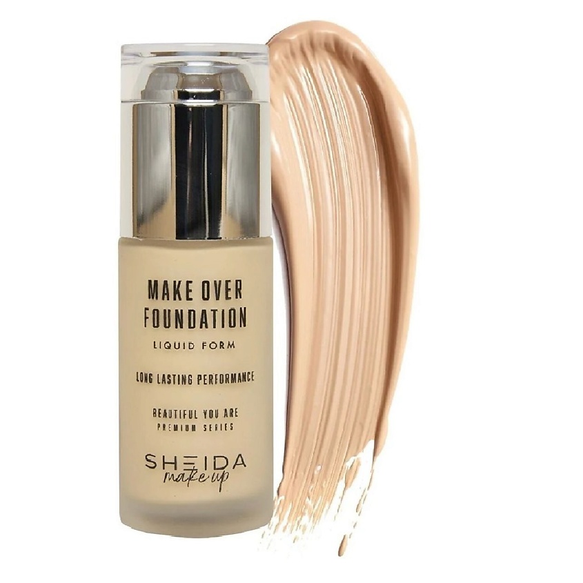 Изображение товара SHEIDA Тональная жидкая основа для лица, Бежевый
