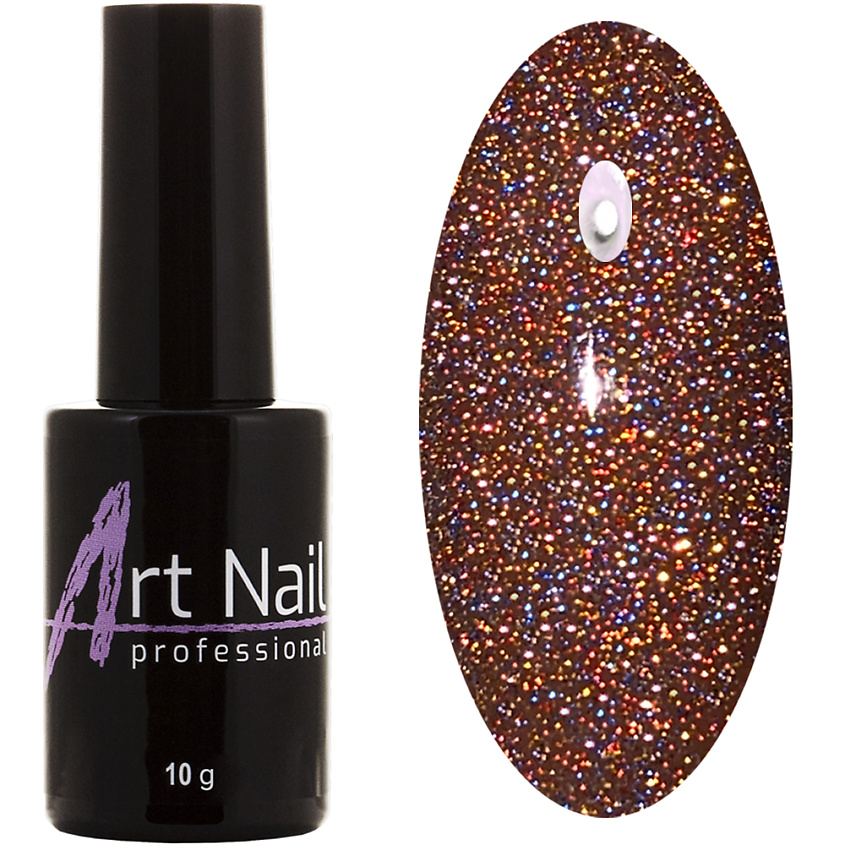 Изображение товара Гель-лак ART NAIL PROFESSIONAL DISCO № 34 для яркого и стойкого маникюра