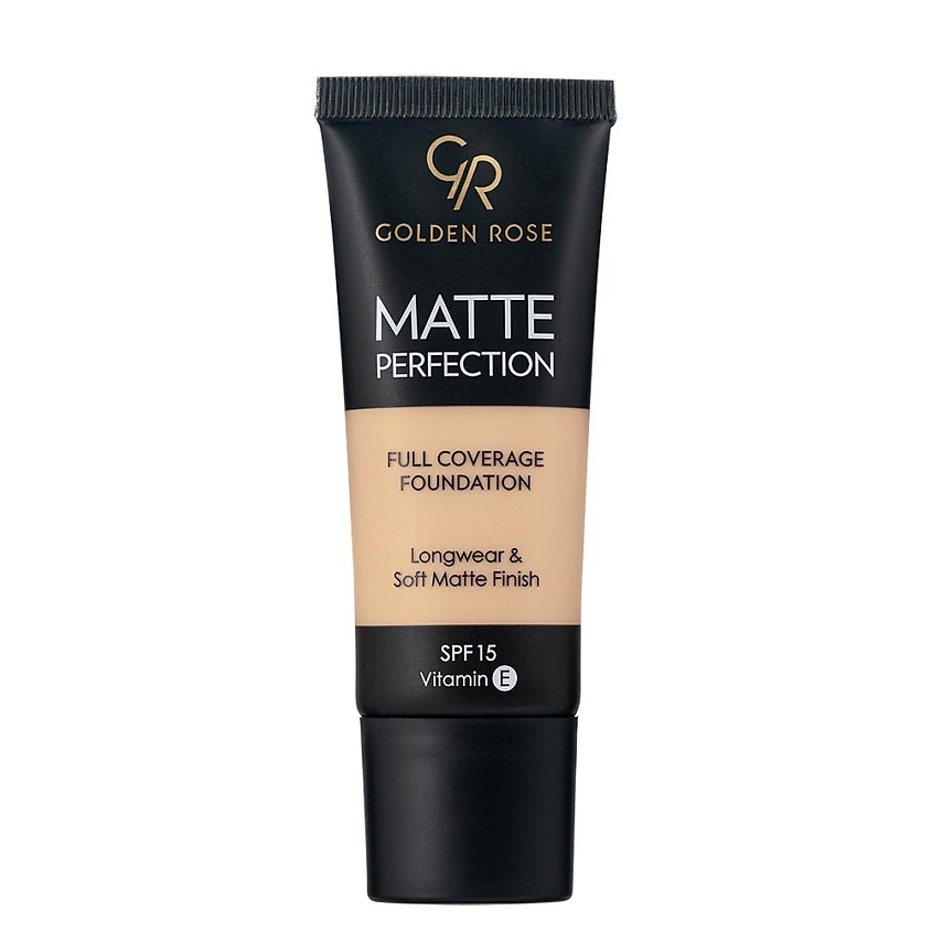 Изображение товара GOLDEN ROSE Тональный крем Matte Perfection Full Coverage FOUNDATION, NATURAL 3