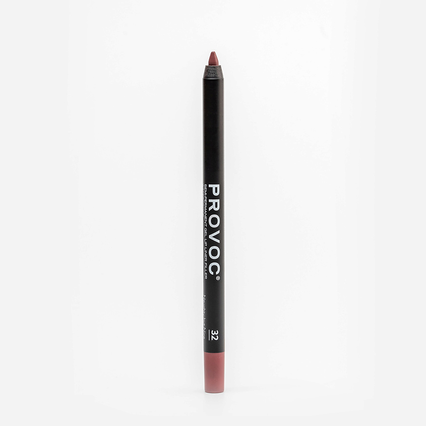 Изображение товара PROVOC Полуперманентный гелевый карандаш для губ бежево-холодный ультра стойкий 24 часа