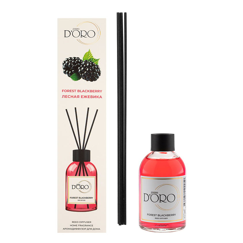 Изображение товара Гамма Д'Оро Диффузор Лесная Ежевика 100 мл для дома и интерьера