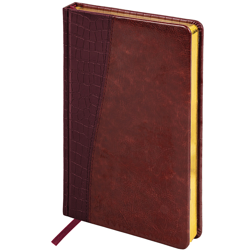 Изображение товара BRAUBERG Ежедневник недатированный A5 Cayman коричневый премиум класс