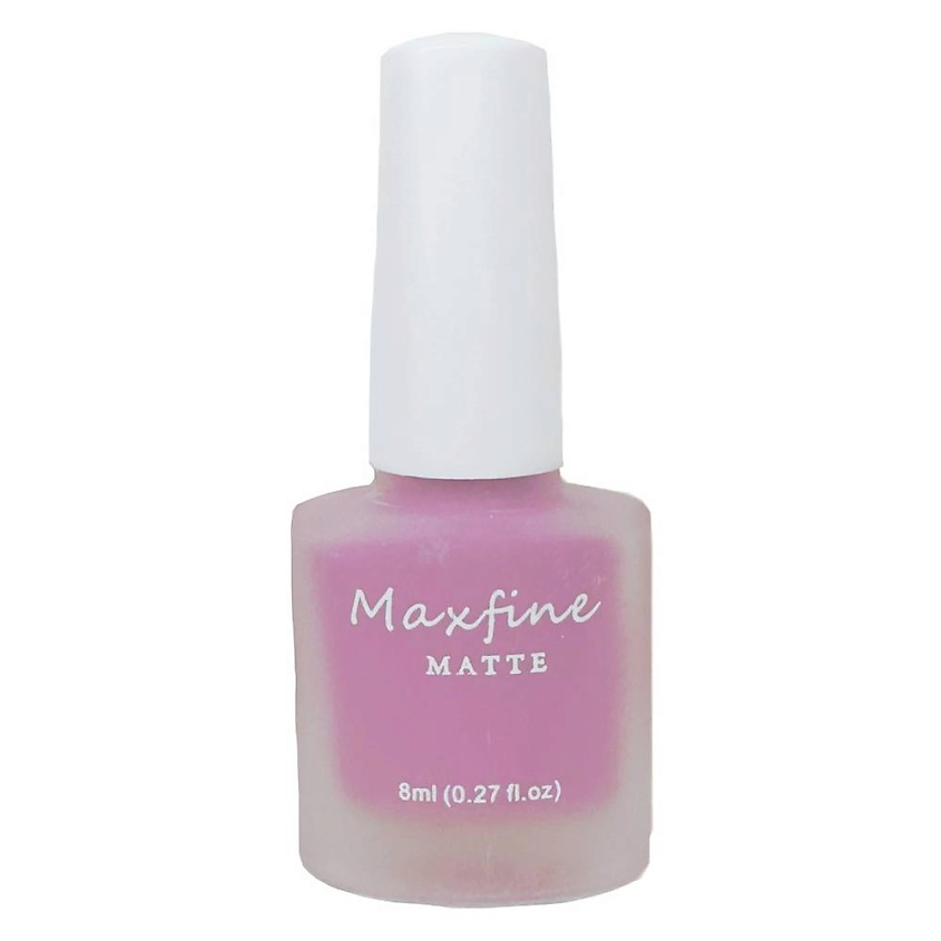 Изображение товара MAXFINE Лак для ногтей матовый, лиловый;фиолетовый