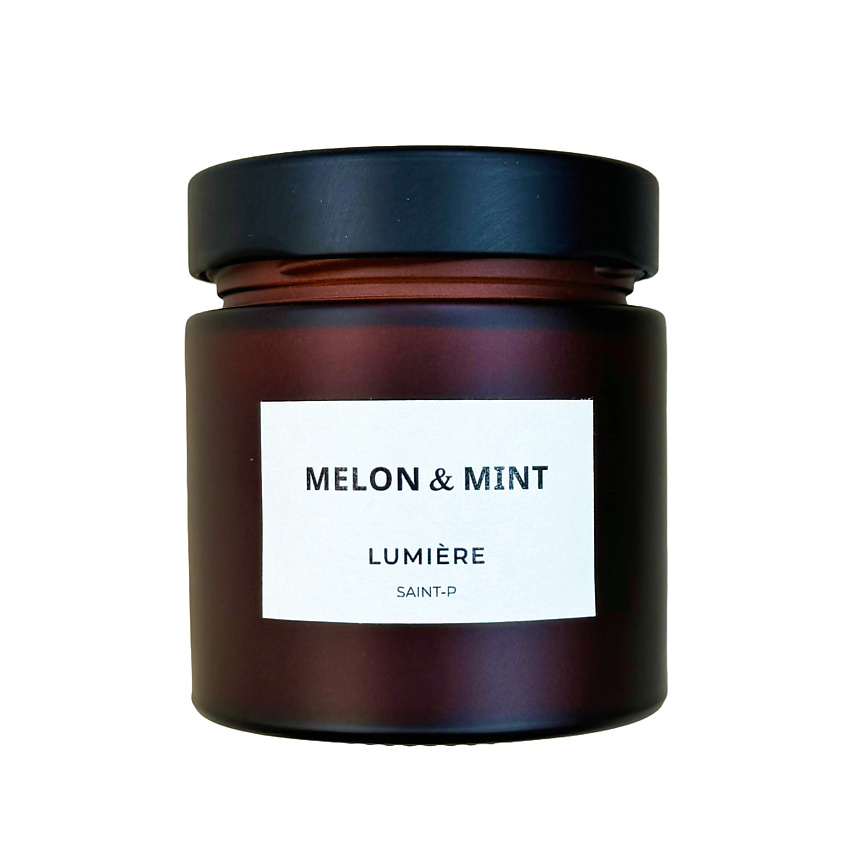 Изображение товара LUMIERE Свеча ароматическая "Дыня и мята", 1 шт.