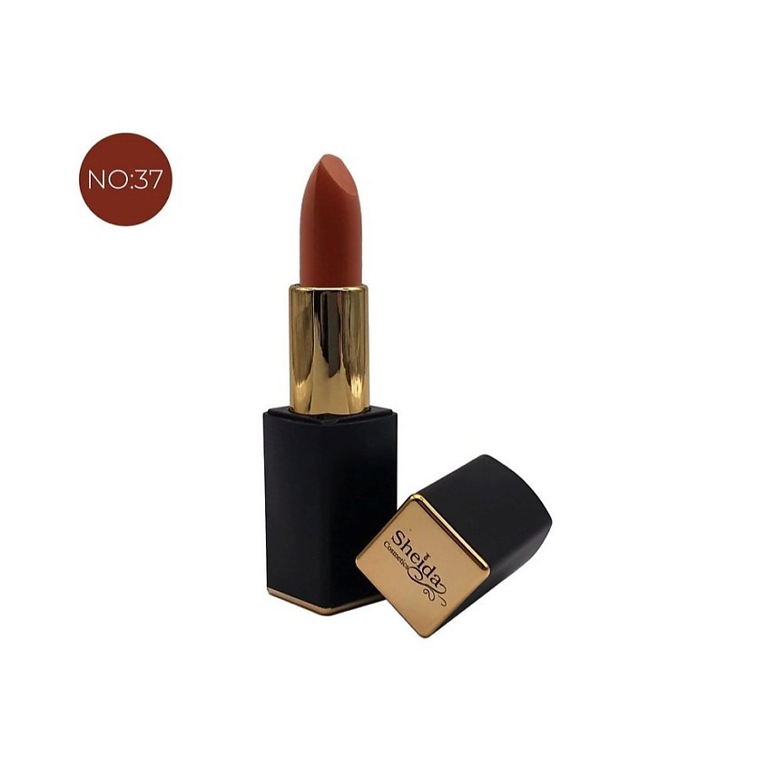 Изображение товара SHEIDA Увлажняющая помада для губ, шоколадный карамель