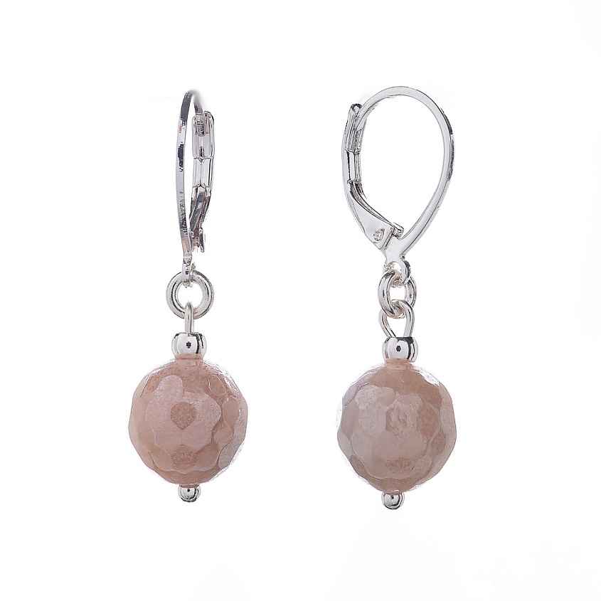 Изображение товара LANZEROTTI Серьги Alba, с авантюрином, Розовый