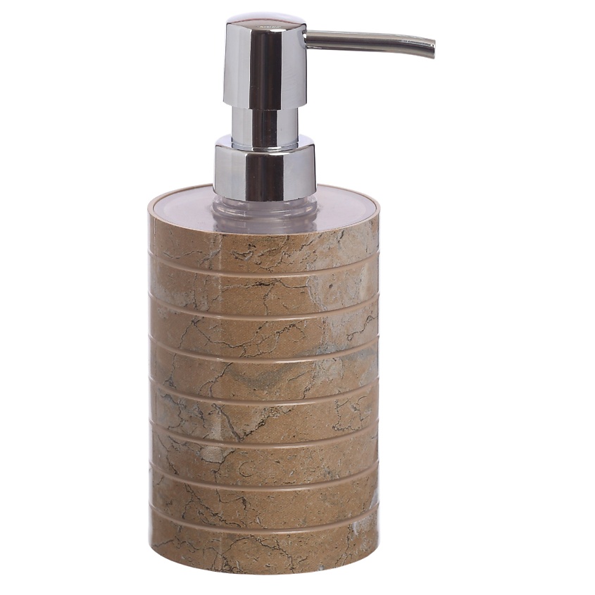 Изображение товара Дозатор для жидкого мыла Оникс VANSTORE бежевый пластиковый практичный дизайн