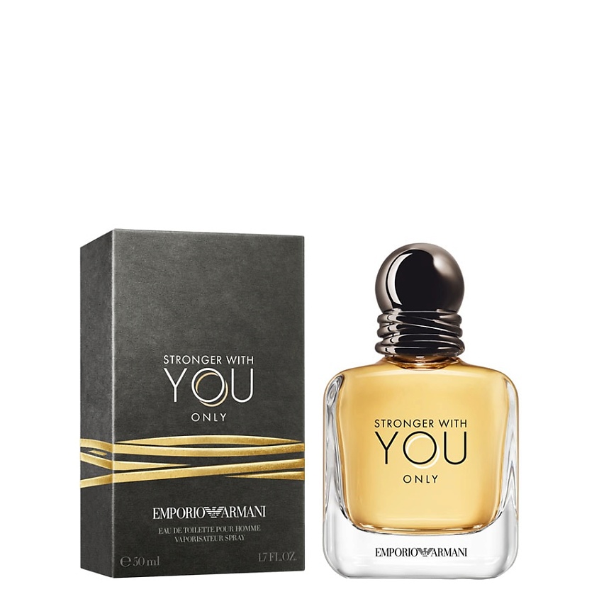 Изображение товара GIORGIO ARMANI Мужская туалетная вода Stronger With You Only, 50 мл