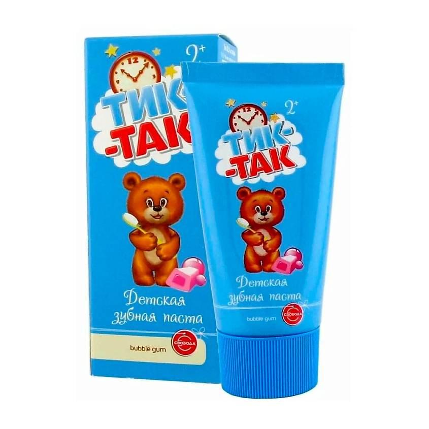 Изображение товара СВОБОДА Зубная паста Тик-Так Bubble gum, 62 г