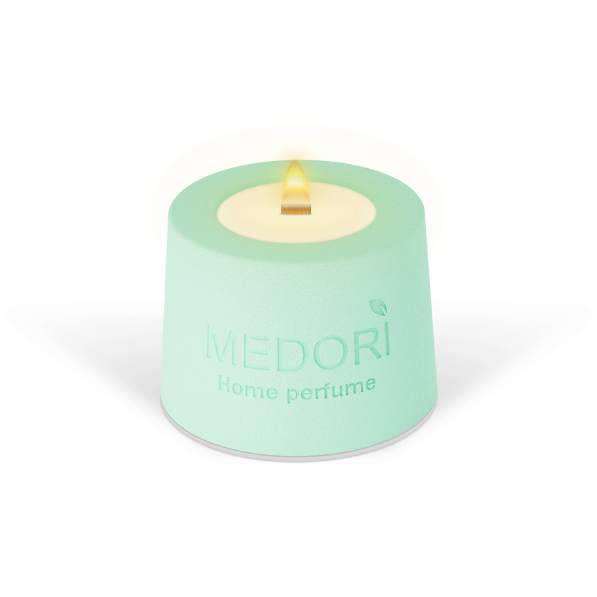 Изображение товара Ароматическая свеча MEDORI Афродита 85 мл натуральный соевый воск дизайн