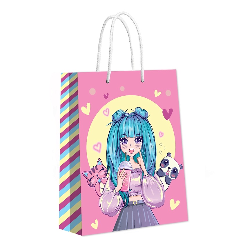 Изображение товара Подарочный пакет с милыми питомцами 335x406x155 мм ND PLAY