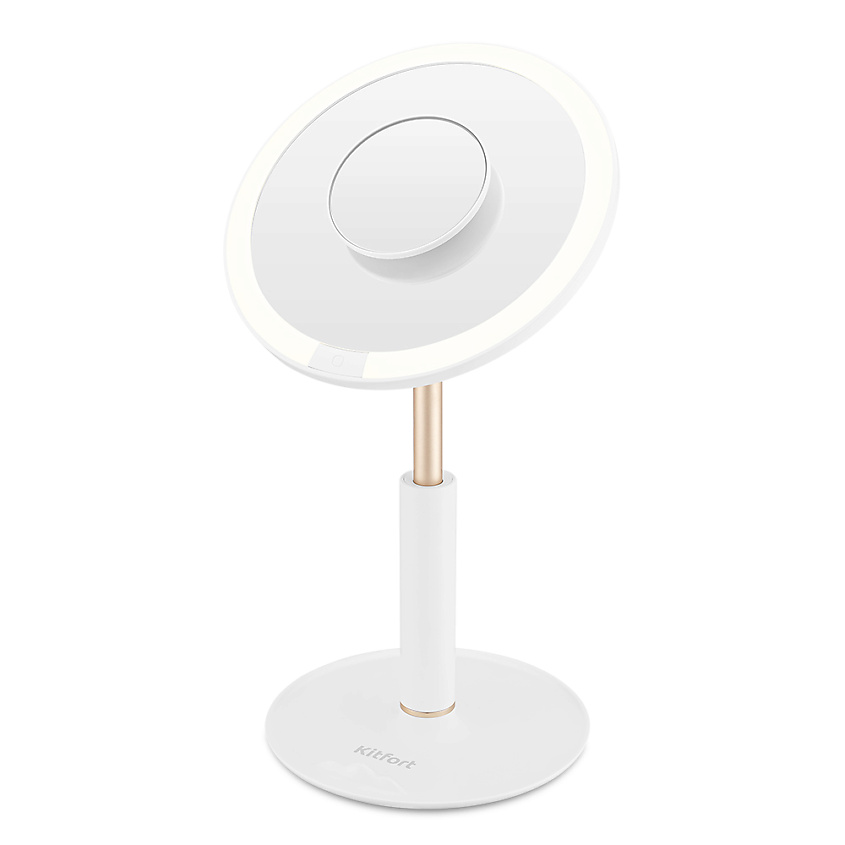 Изображение товара KITFORT Косметическое зеркало КТ-3137, Белый