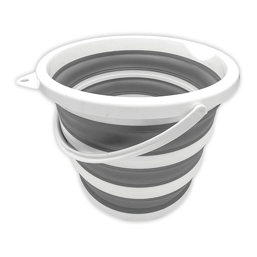 Изображение товара LAIMA Ведро складное силиконовое для дома Home, 10 литров