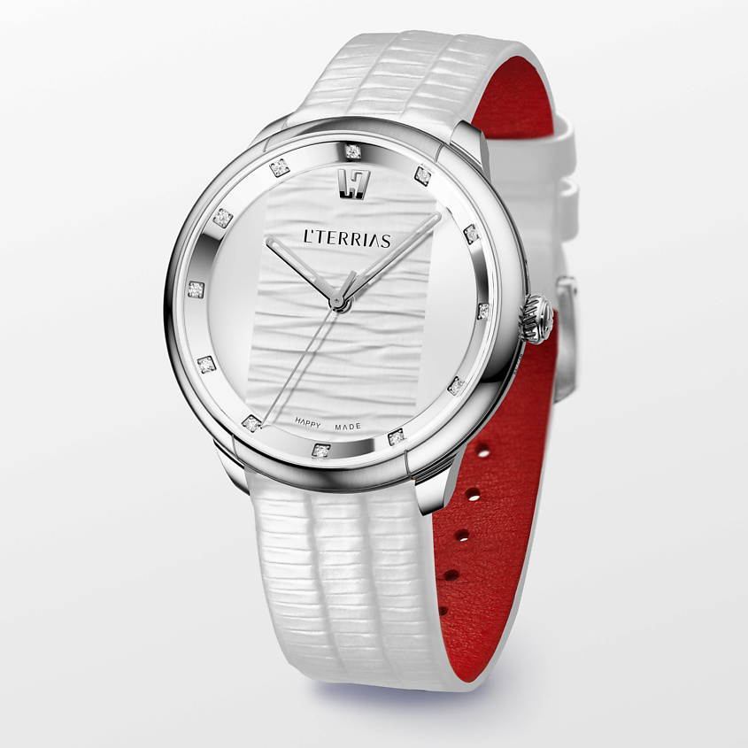 Изображение товара L'TERRIAS Женские часы Breath с механизмом Ronda и ремешком Teju Lizard